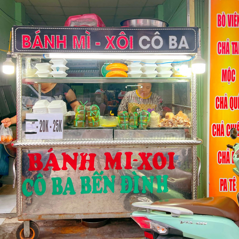 Bánh Mì Chảo Xíu Mại Cô Ba Bến Đình