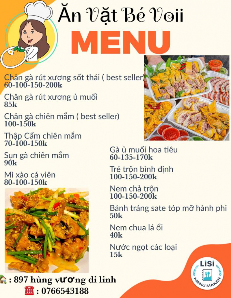 Danh sách 12 Quán ăn vặt ngon nhất tại Di Linh, Lâm Đồng