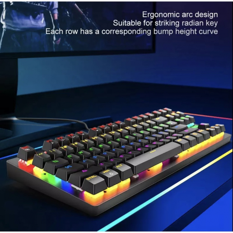 Bàn phím cơ gaming ZIYOU K2 PRO LED RGB 10