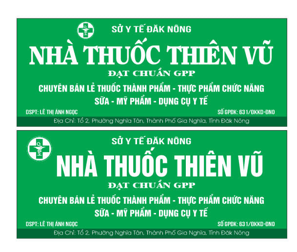 Nhà Thuốc Thiên Vũ