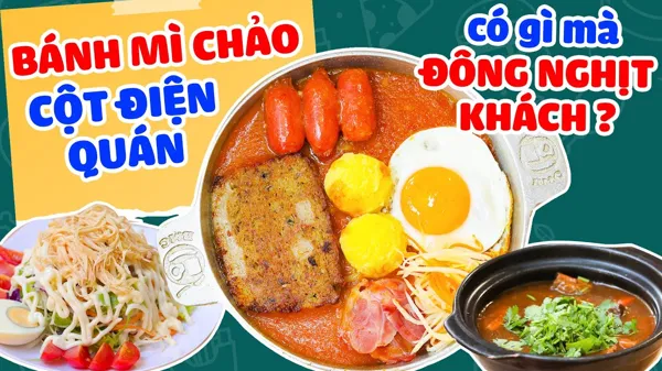 Bánh mì chảo - Cột điện quán 1