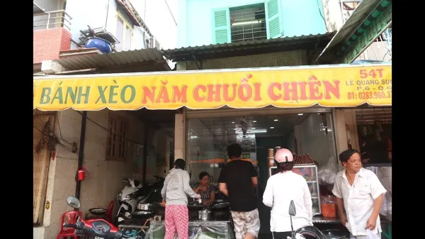 Bánh Xèo Năm Chuối Chiên 1