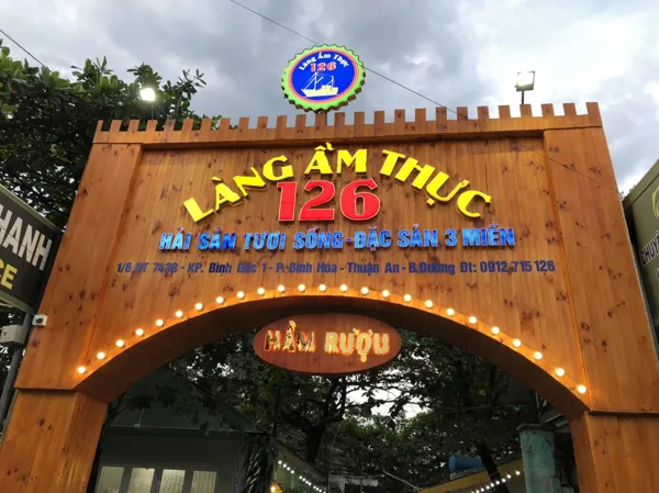 Làng ẩm thực Bình Dương 1