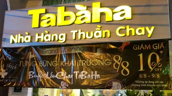 Nhà Hàng Chay TaBaHa 1